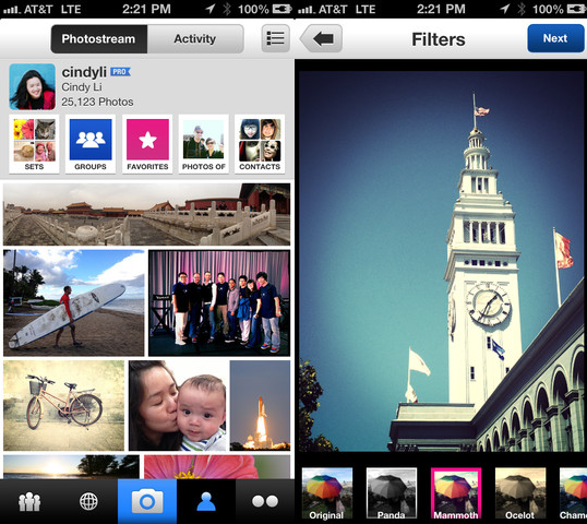 flickr for ios