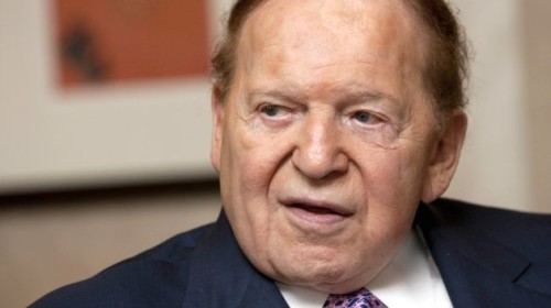 Sheldon Adelson, Chairman Of Las Vegas Sands Corp. Interviewed